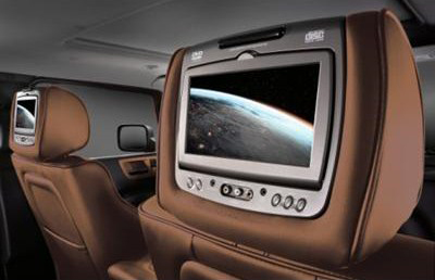 2009 Hummer H2 SUV Rear Seat Entertainment - Brick 19159953