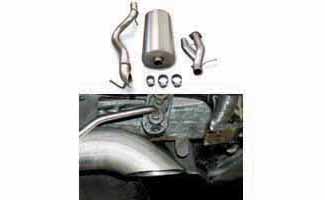 2005 Hummer H2 SUV Exhaust System by CORSA - (Touring no tip) 14213