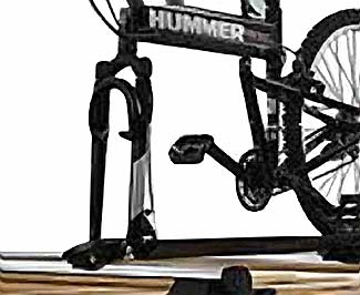 2006 Hummer H2 SUV Bicycle Carrier (Fork Mounted) 89006890