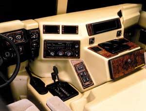 1997 Hummer H1 Dash applique kit