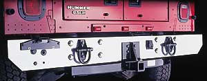 1997 Hummer H1 Rear bumper cover 5745207