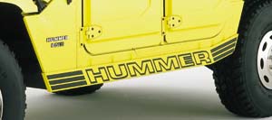2004 Hummer H1 Rocker panel decals