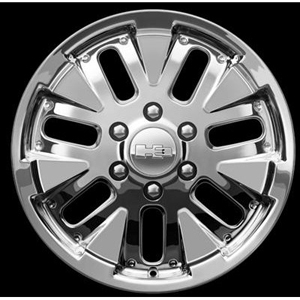 2010 Hummer H3 18-inch 7-Split-Spoke Chrome Wheels 17801495