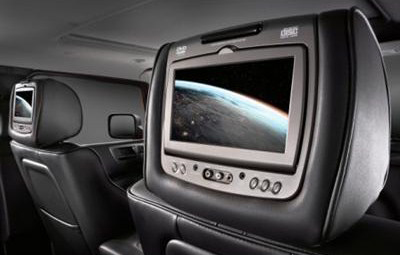 2010 Hummer H2 SUV Rear Seat Entertainment - Ebony 19166113