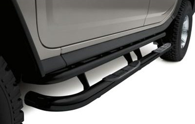 2010 Hummer H2 SUV Assist Steps - Round, Black 17803467