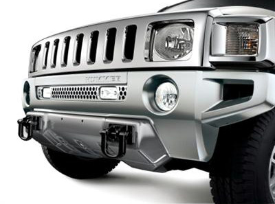 2009 Hummer H3 Off Road Front Mounted Lamps - Chrome 19132765