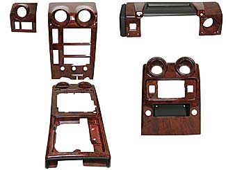 2007 Hummer H2 SUV Burlwood Interior Trim Kit 17801234