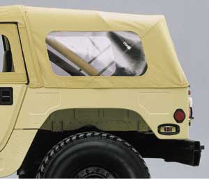 2003 Hummer H1 Soft square back kit
